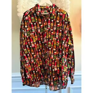 Vintage Johnny Cotton Hot Sauce Shirt Size XXL